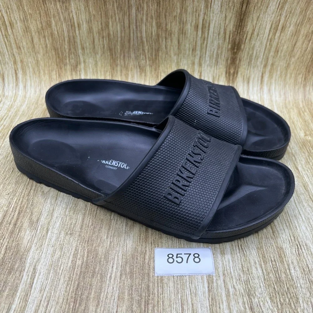 Birkenstock Barbados EVA Men's Size 13‎ EU 46 Black Slide Sandals Shoes